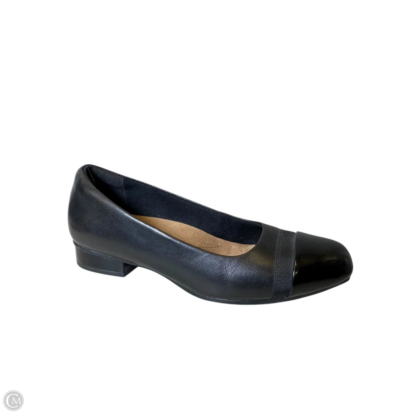 Shoes Flats By Clarks In Black, Size: 8