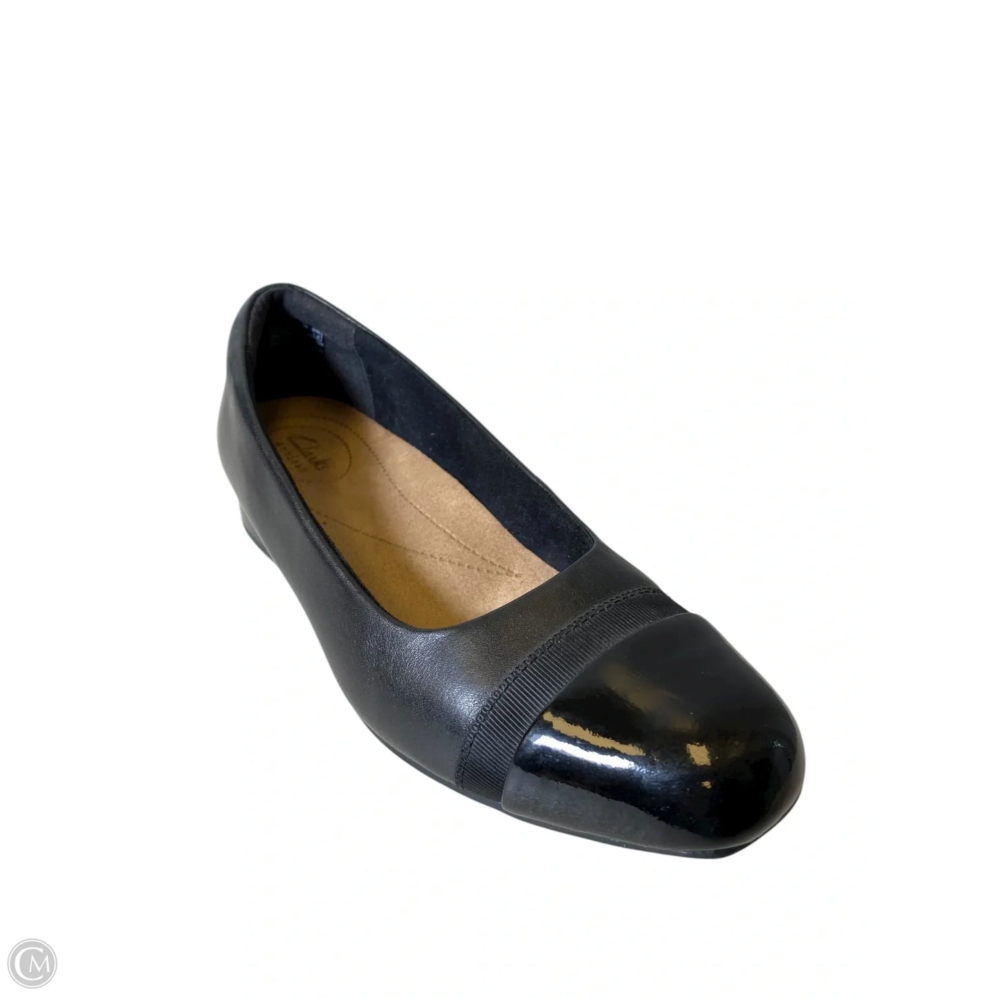 Shoes Flats By Clarks In Black, Size: 8