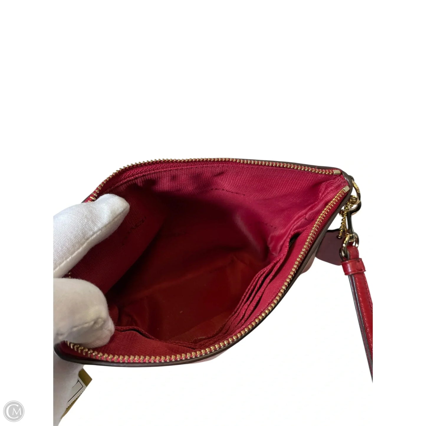 Wristlet Designer By Coach, Size: Medium