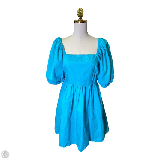 Dress Casual Midi By A New Day In Blue, Size: M