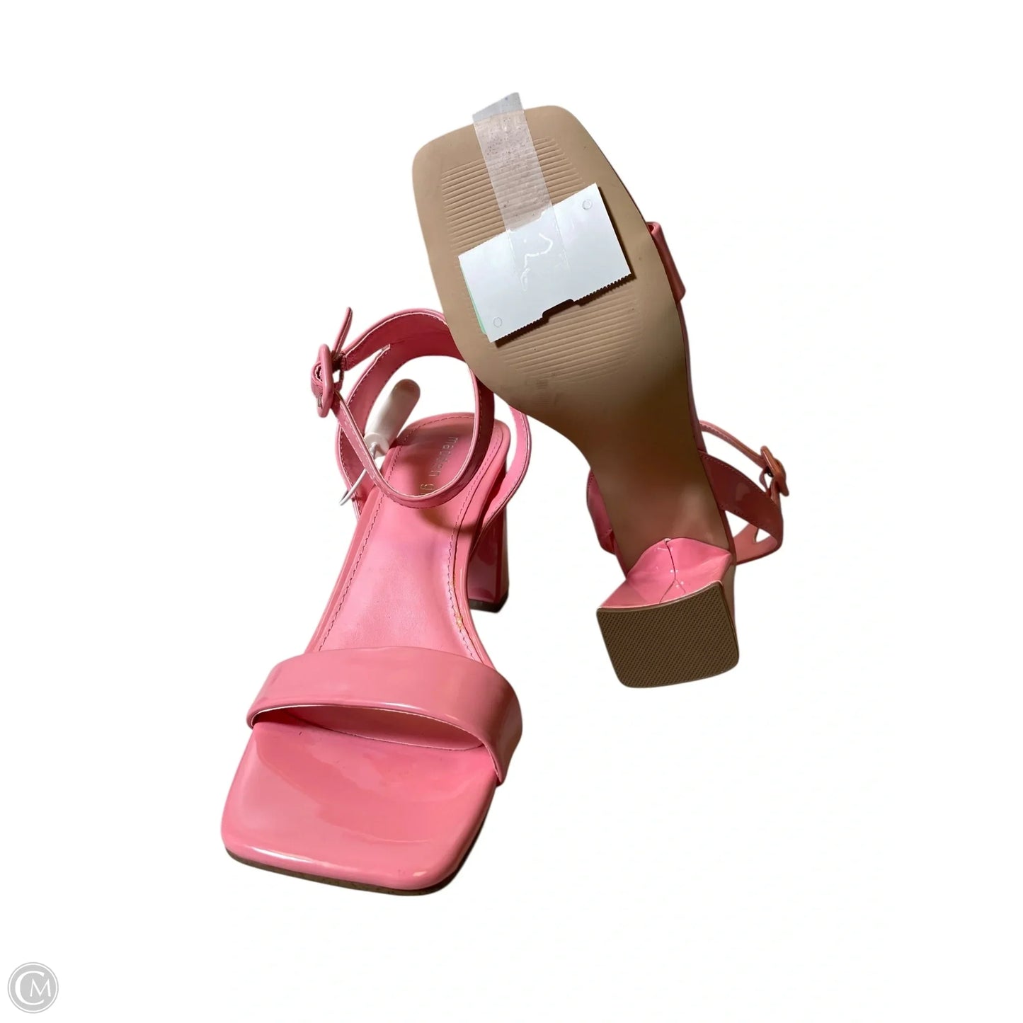 Shoes Heels Block By Madden Girl In Pink, Size: 7.5