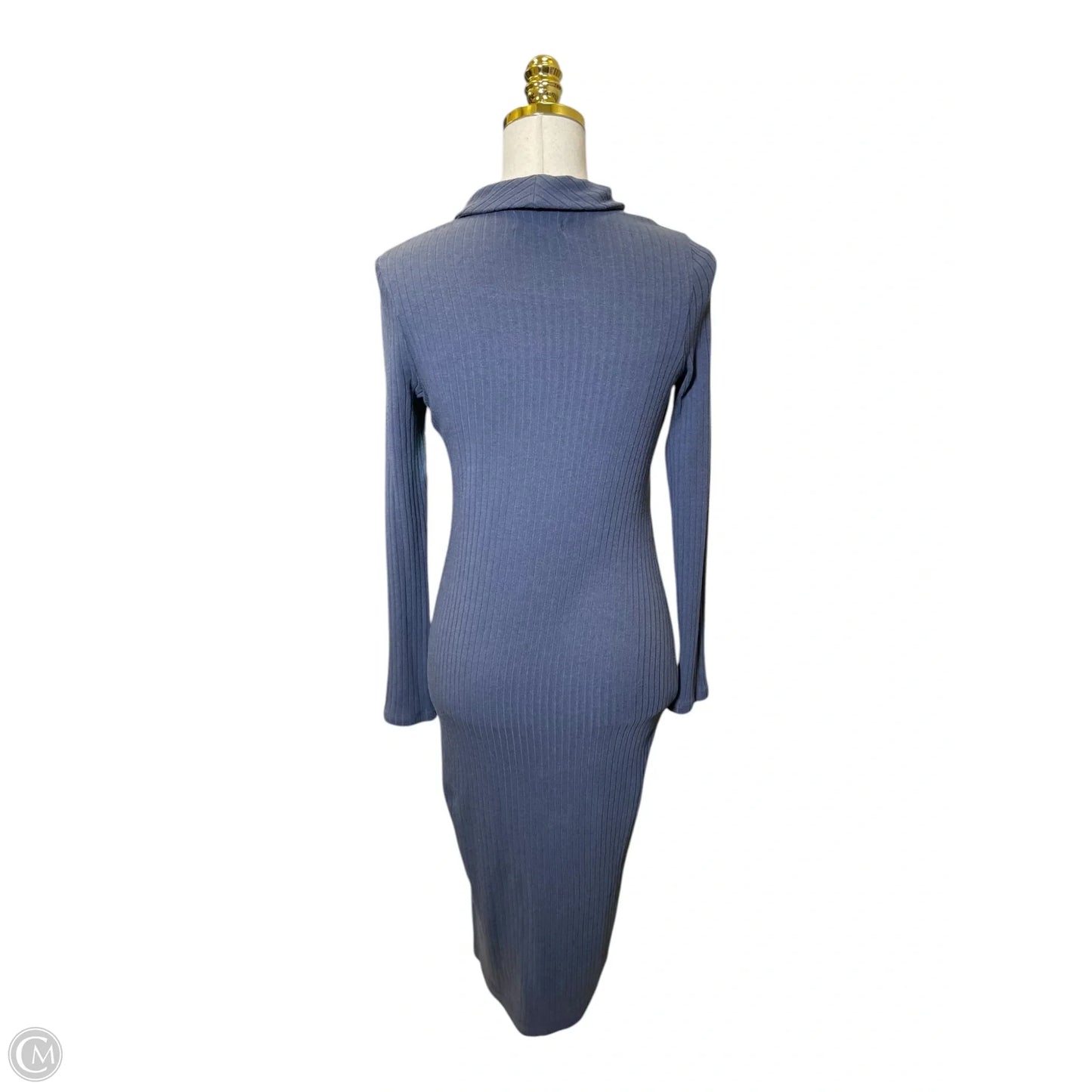 Dress Casual Maxi By Madewell In Blue, Size: Xs