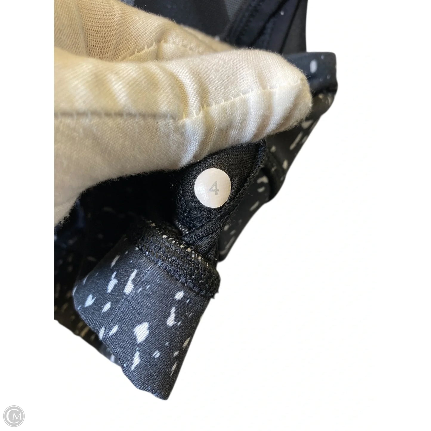 Athletic Bra By Lululemon In Black, Size: 4