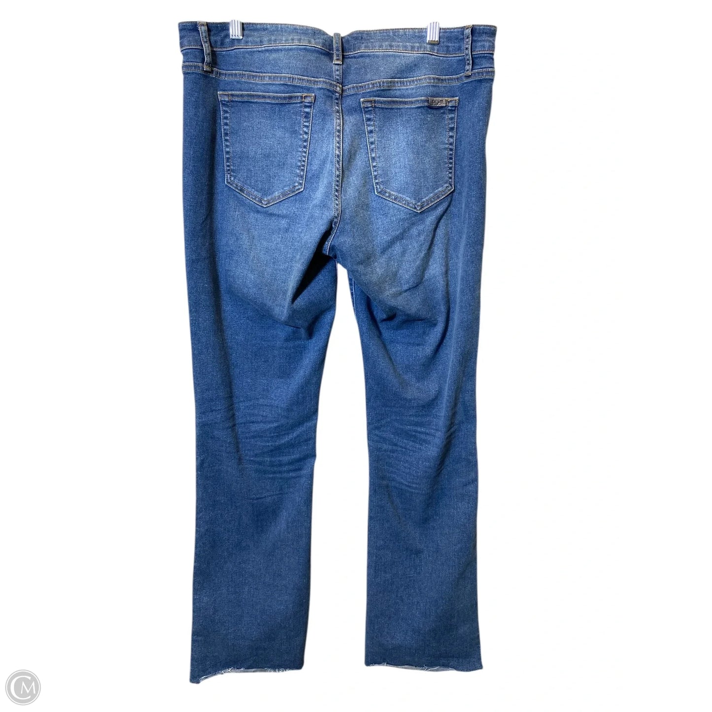 Jeans Flared By Joes Jeans In Blue Denim, Size: 14
