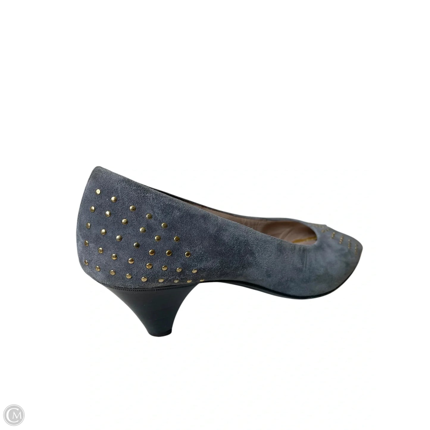 Shoes Heels Kitten By Bruno Magli Shoes In Grey, Size: 8
