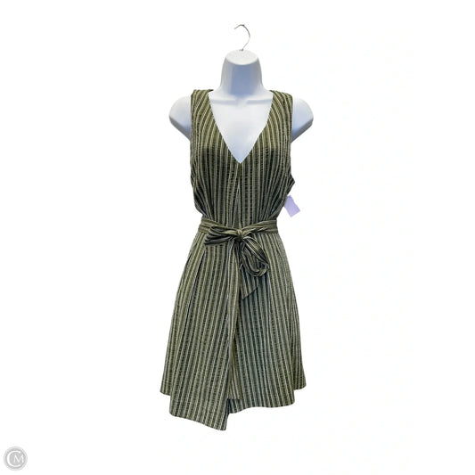 Romper By Alex Marie In Green & White, Size: M