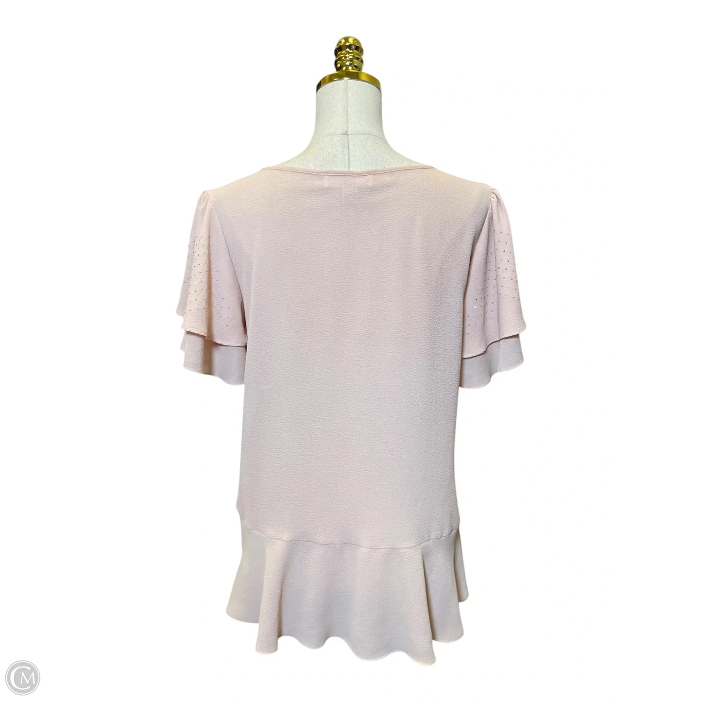 Top Short Sleeve By Michael By Michael Kors In Pink, Size: M