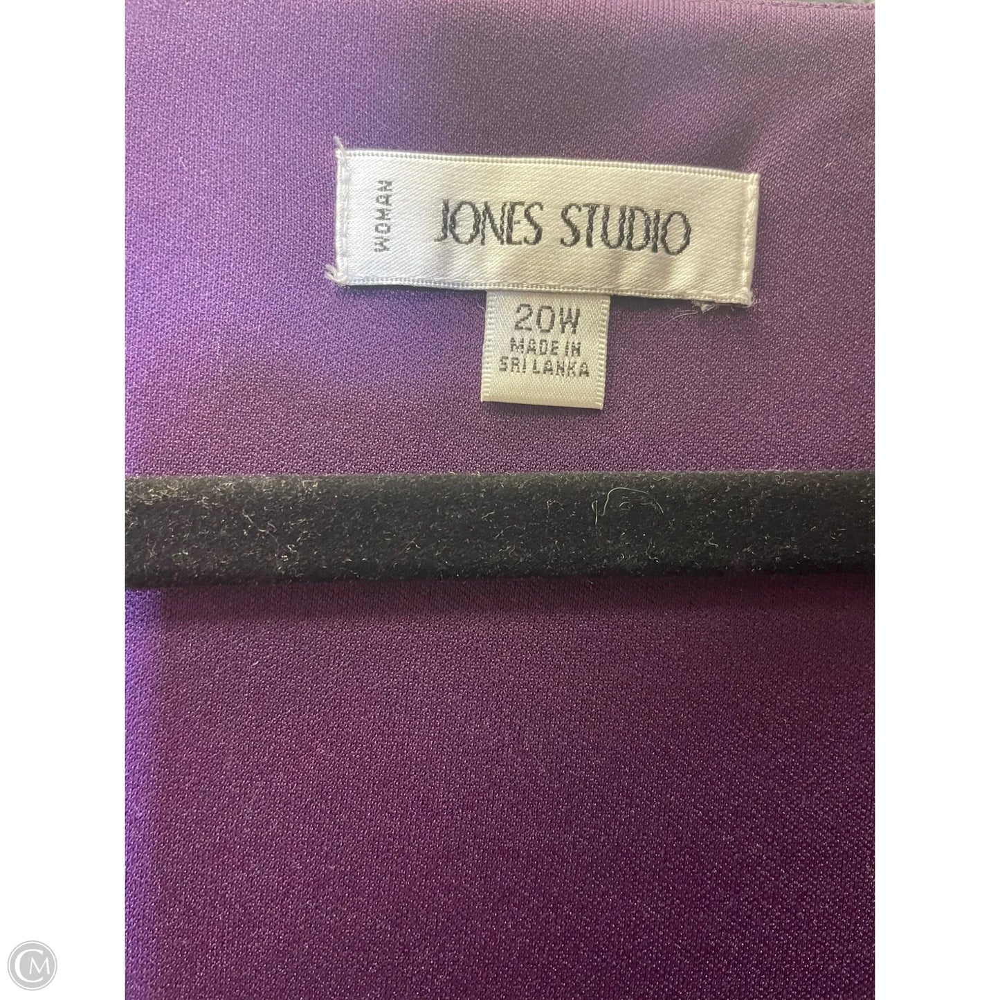 Dress Casual Midi By Jones Studio In Purple, Size: 2x