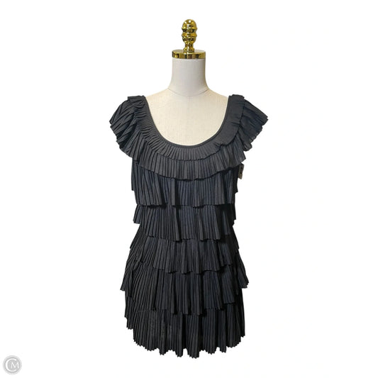 Dress Casual Midi By White House Black Market In Black, Size: M