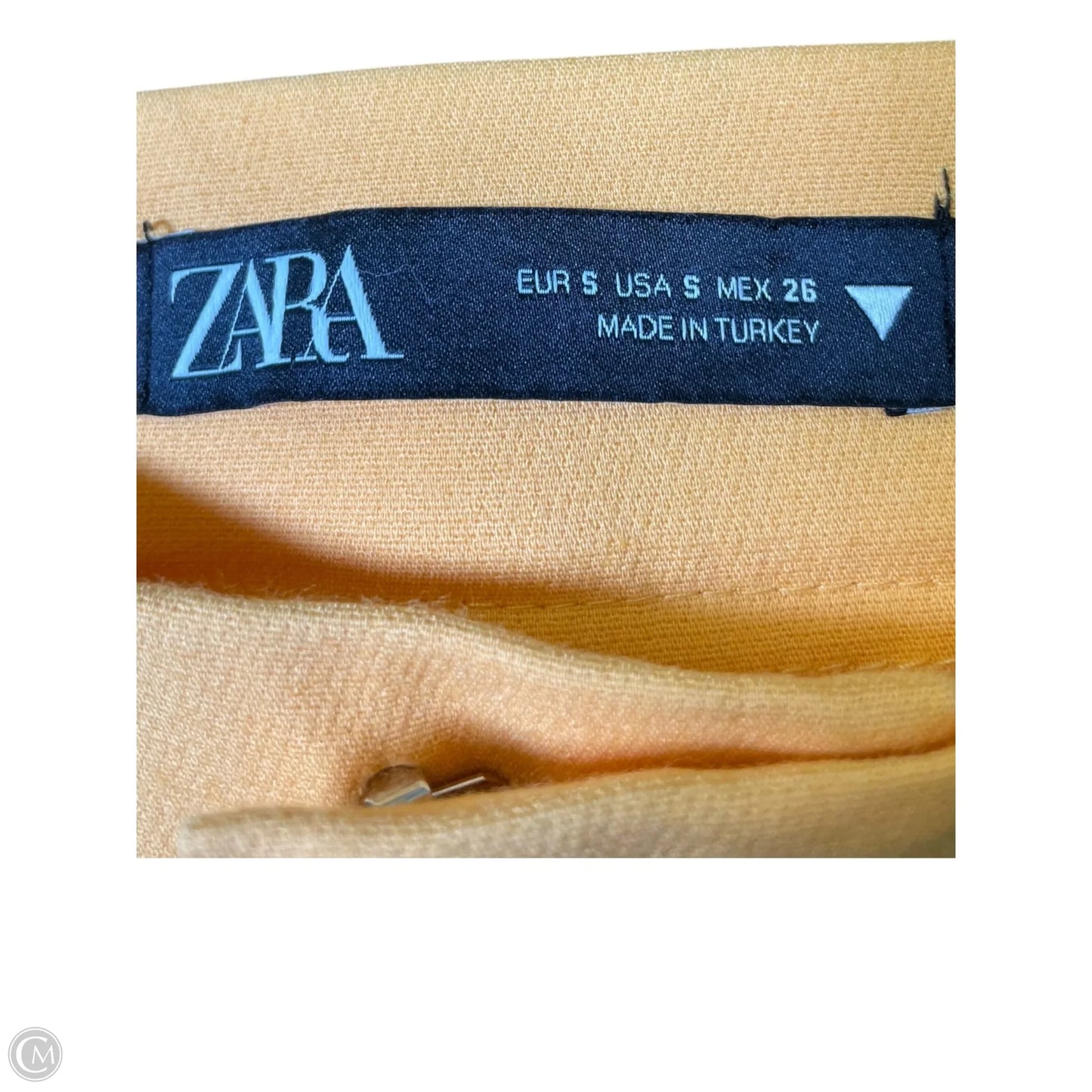 Pants Dress By Zara In Orange, Size: S