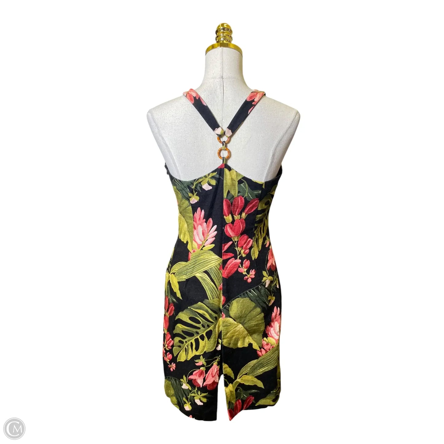 Dress Casual Midi By Muse In Floral Print, Size: M