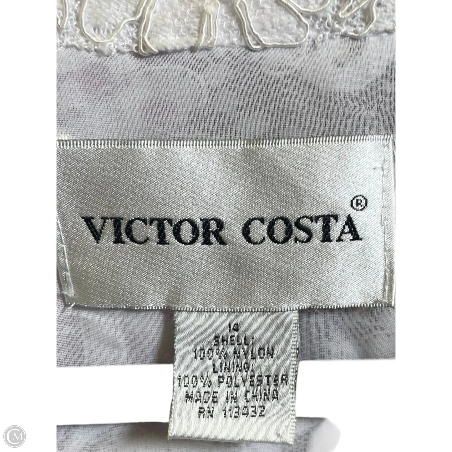 Jacket Other By Clothes Mentor In White, Size: L