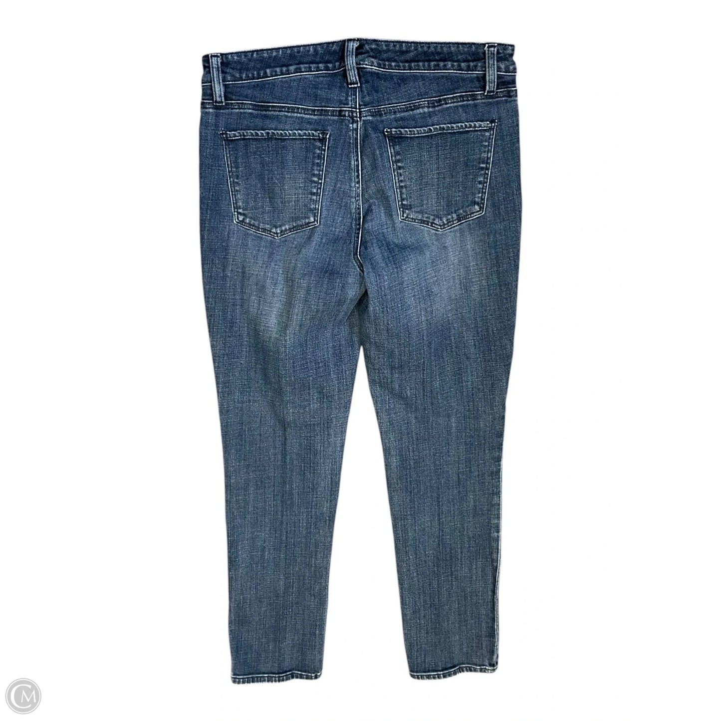 Jeans Straight By Talbots In Blue Denim, Size: 8