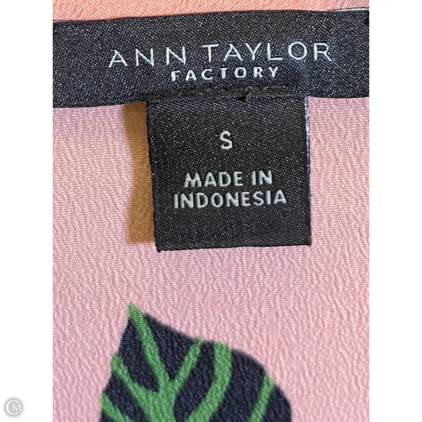 Top Long Sleeve By Ann Taylor In Pink, Size: S
