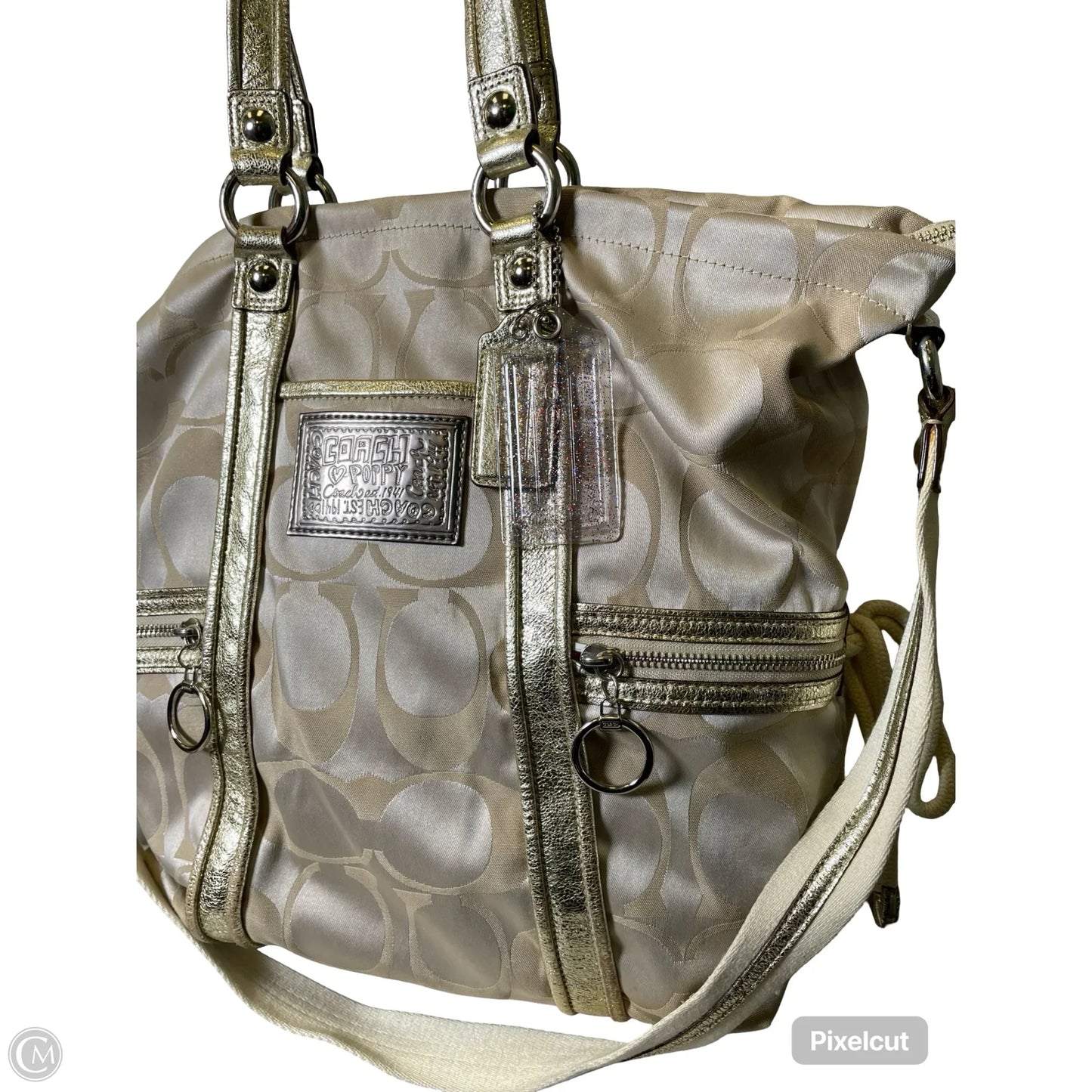 Handbag Designer By Coach, Size: Large