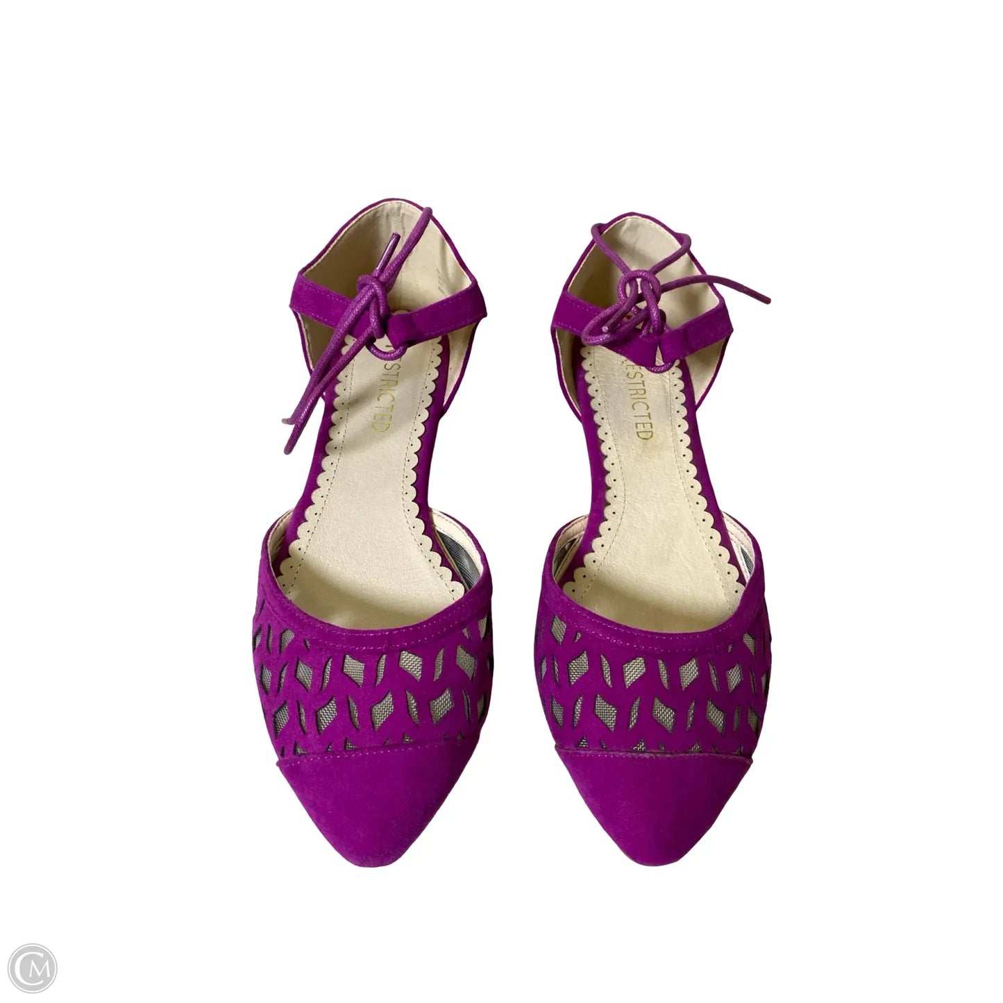 Shoes Flats By Restricted In Purple, Size: 7.5