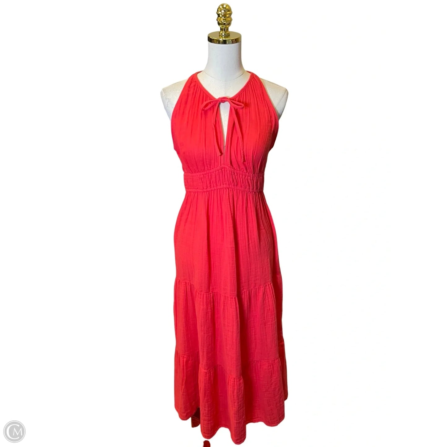 Dress Casual Maxi By Old Navy In Red, Size: Xs