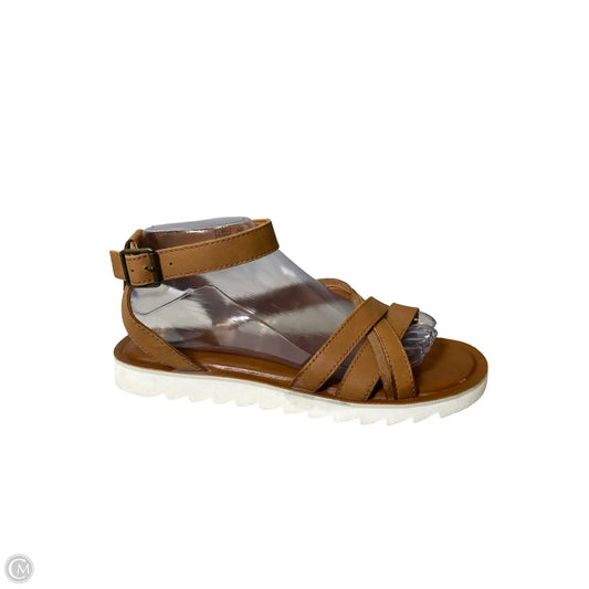 Sandals Flats By Toms In Brown, Size: 8