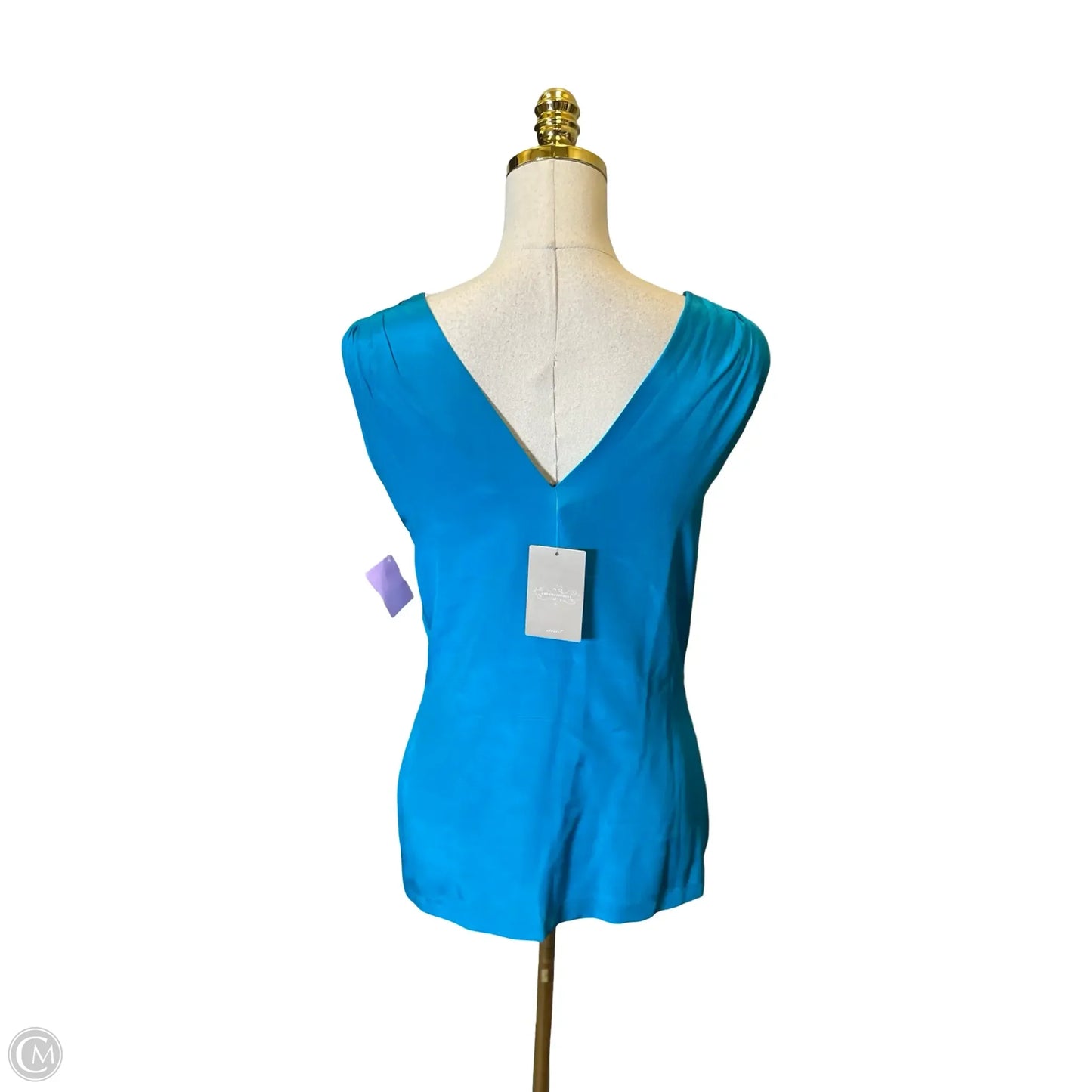 Top Sleeveless By Clothes Mentor In Blue, Size: S