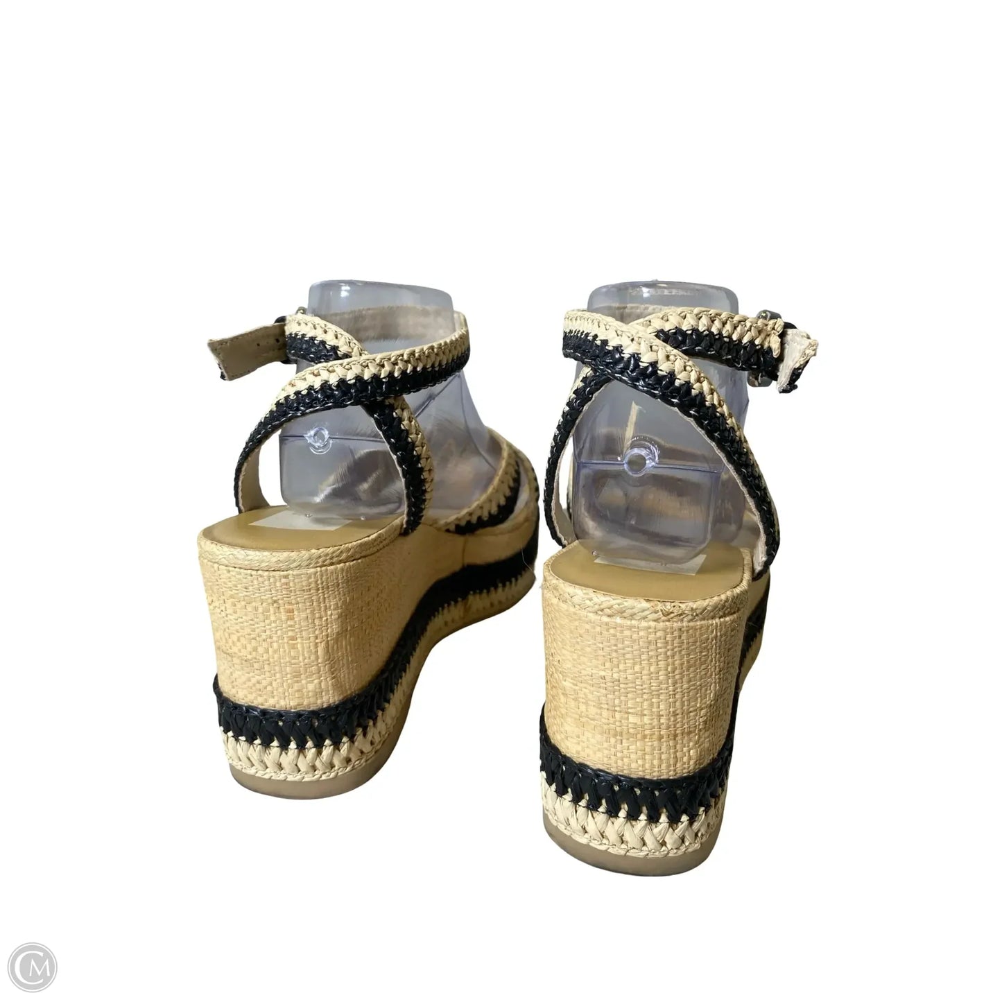 Shoes Heels Platform By Dolce Vita In Black & Cream, Size: 9.5