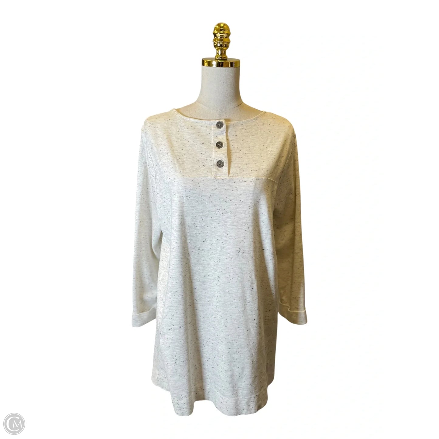 Sweater By J. Jill In Grey, Size: Xl