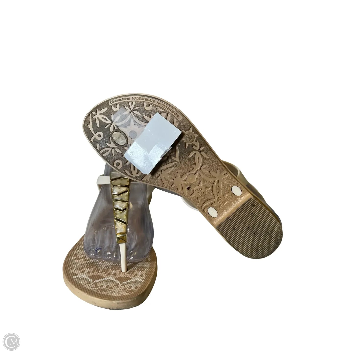 Sandals Flats By American Eagle In Cream, Size: 9