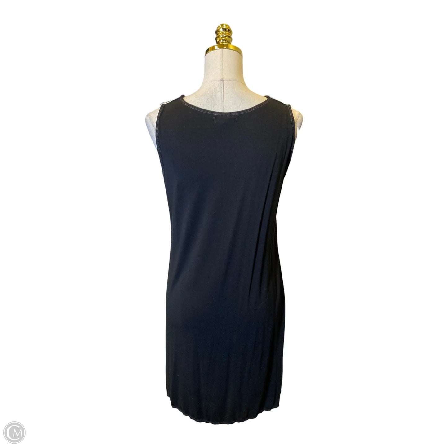 Dress Casual Midi By Max Studio In Black & Cream, Size: S