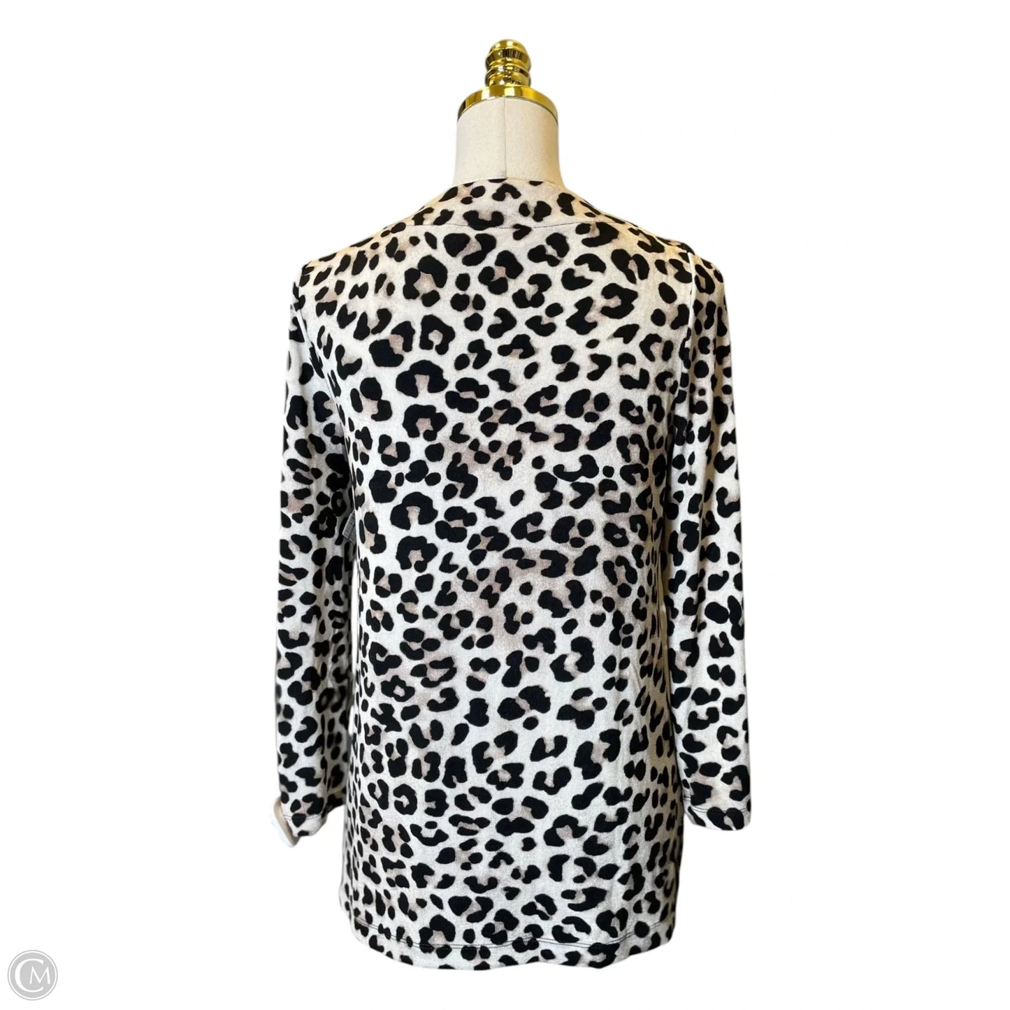 Top Long Sleeve By Chicos In Animal Print, Size: S