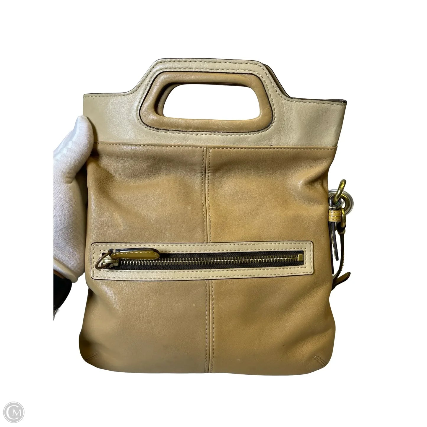 Crossbody Designer By Coach, Size: Medium