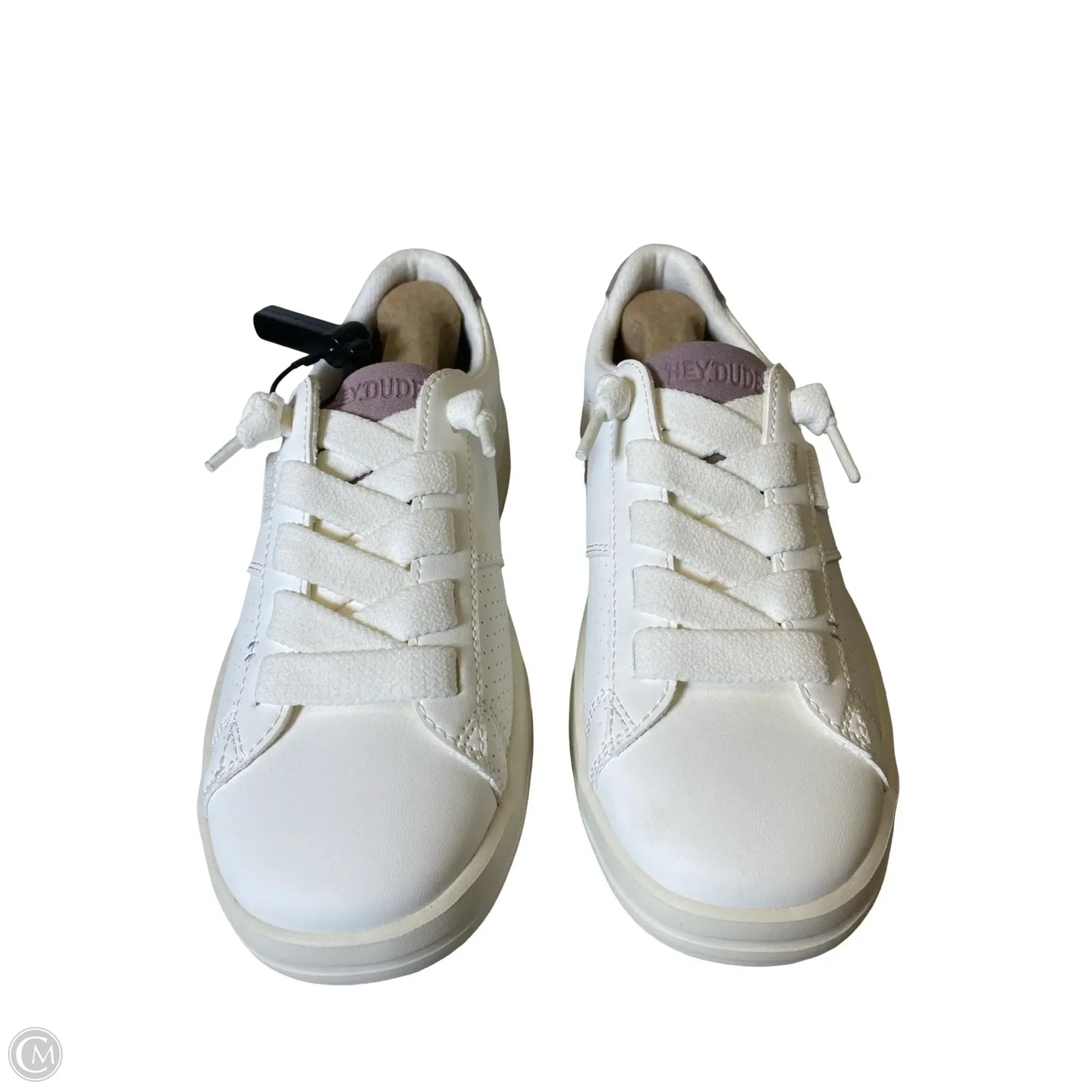 Shoes Flats By Hey Dude In Cream, Size: 8