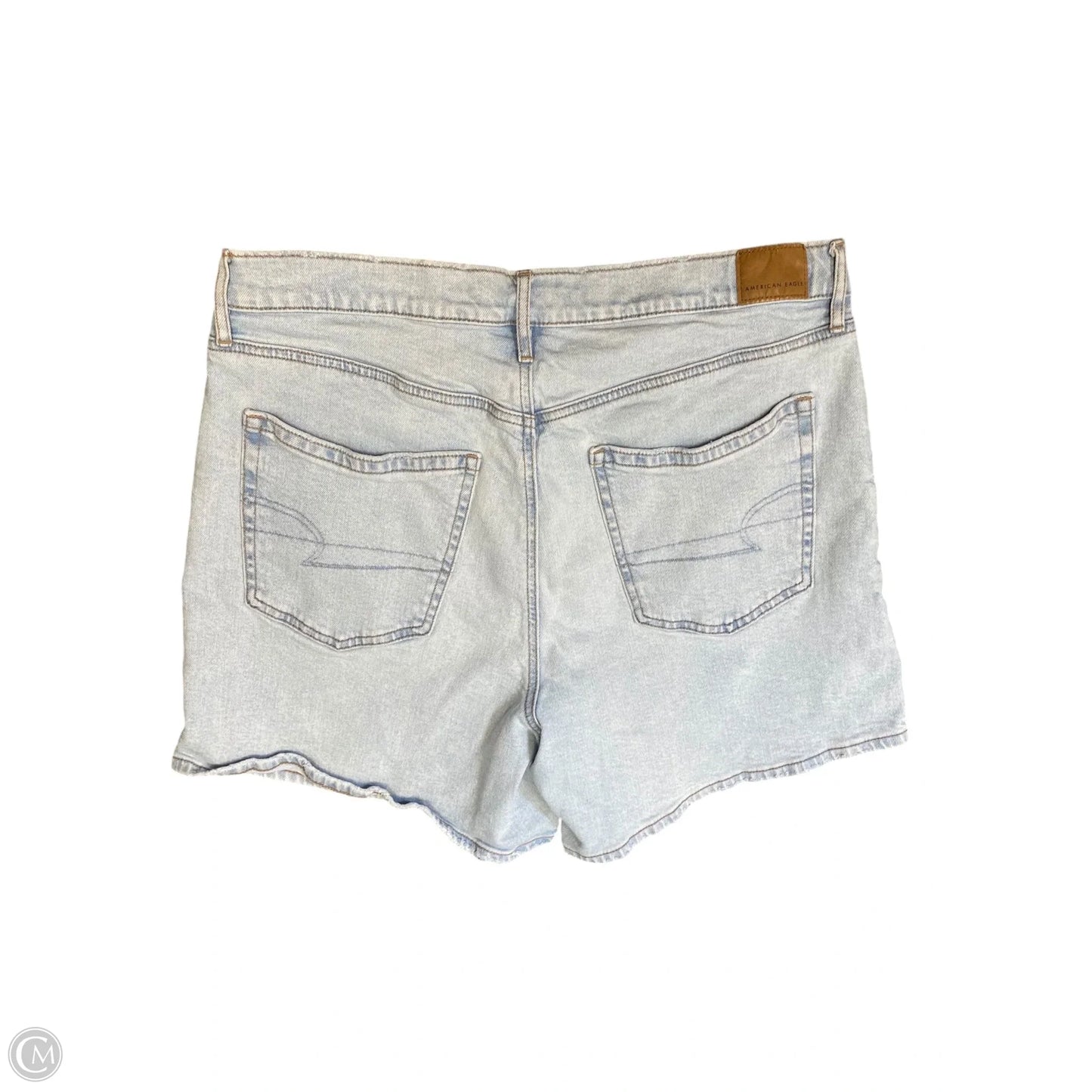 Shorts By American Eagle In Blue Denim, Size: 14