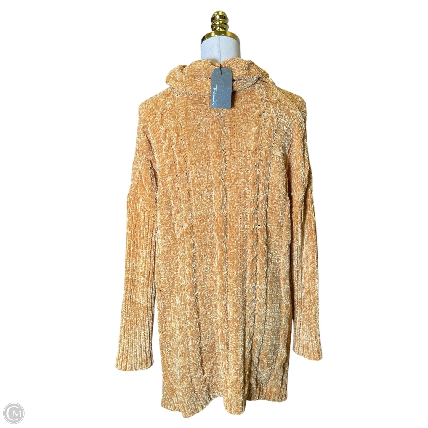 Sweater By Clothes Mentor In Yellow, Size: L
