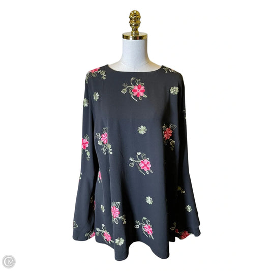 Top Long Sleeve Designer By Neiman Marcus In Multi-colored, Size: Xl