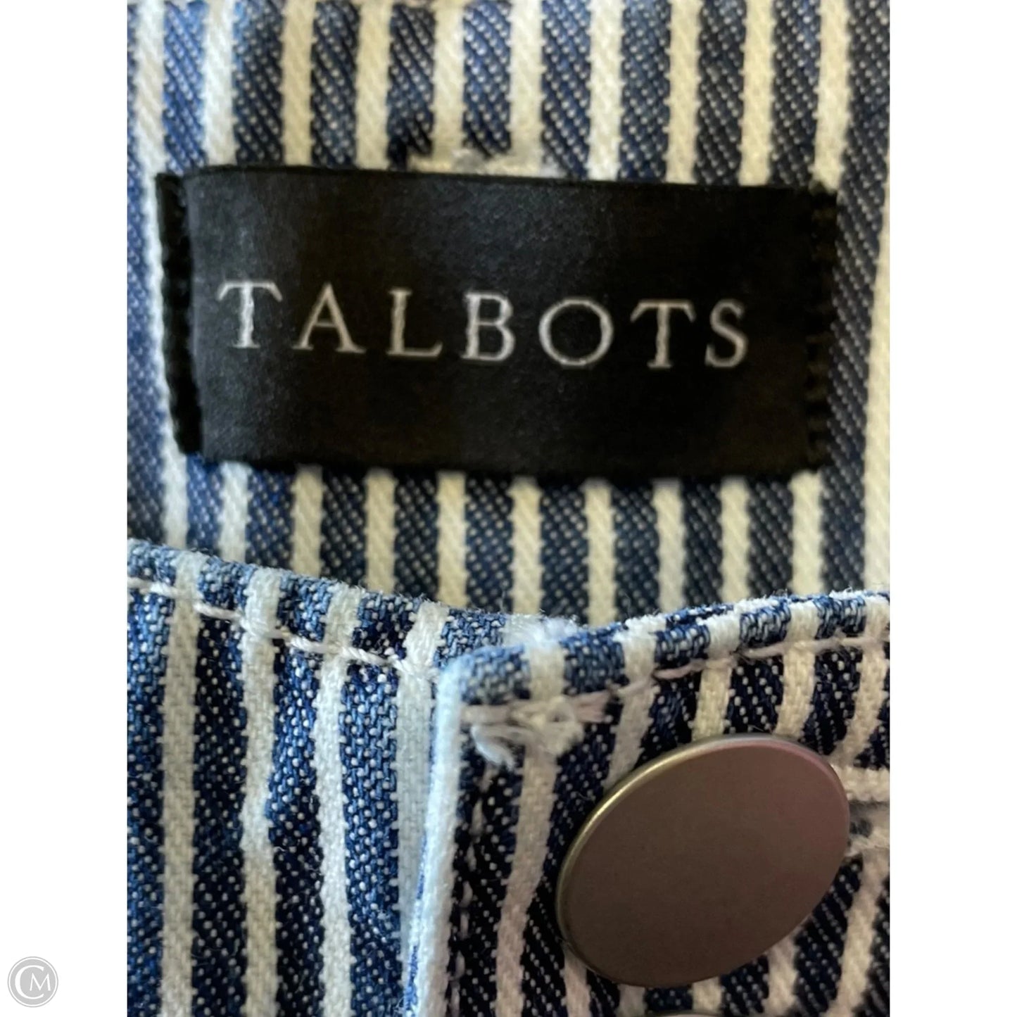 Pants Other By Talbots In Blue & White, Size: 12