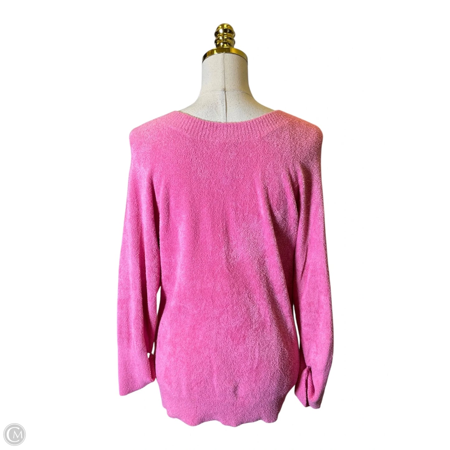 Sweater By Clothes Mentor In Pink, Size: L