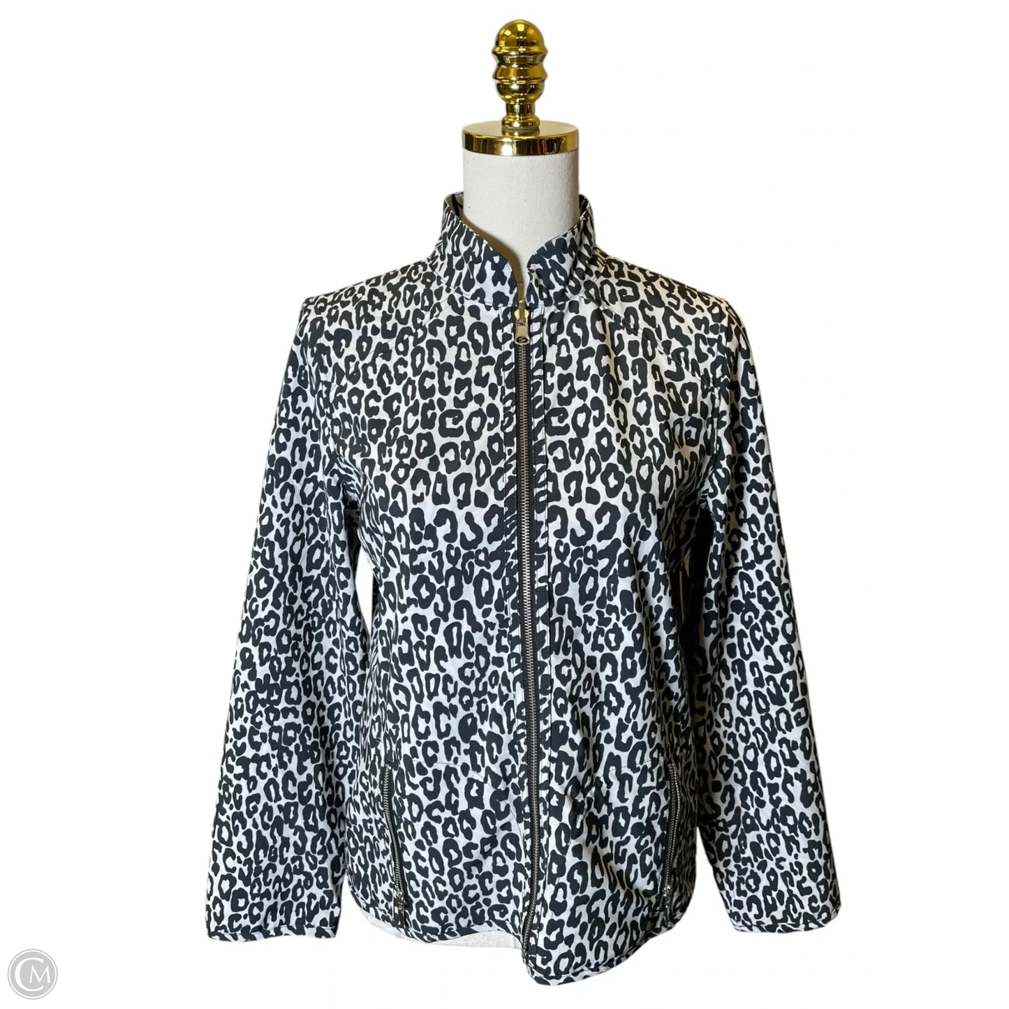 Jacket Other By Chicos In Animal Print, Size: S