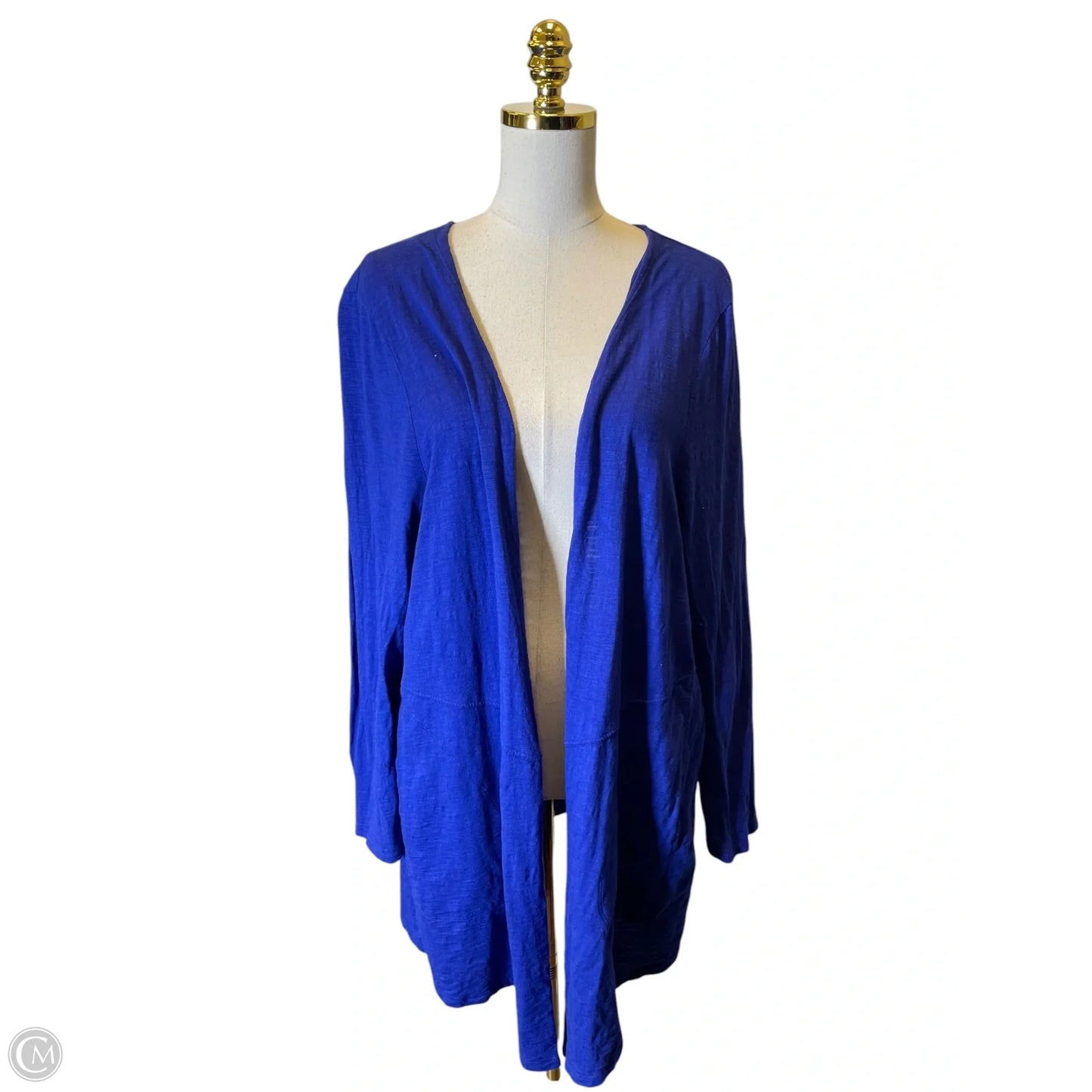 Cardigan By Chicos In Blue, Size: Xl