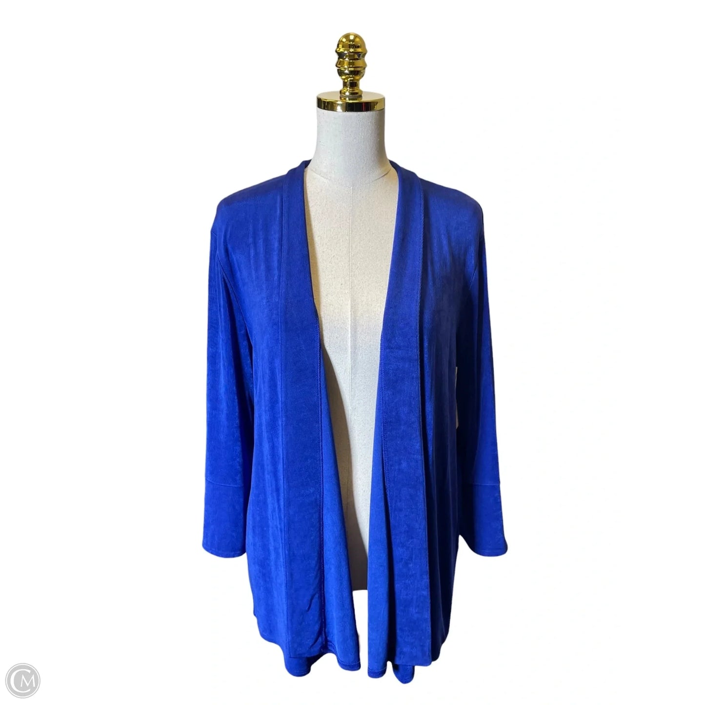 Cardigan By Chicos In Blue, Size: L