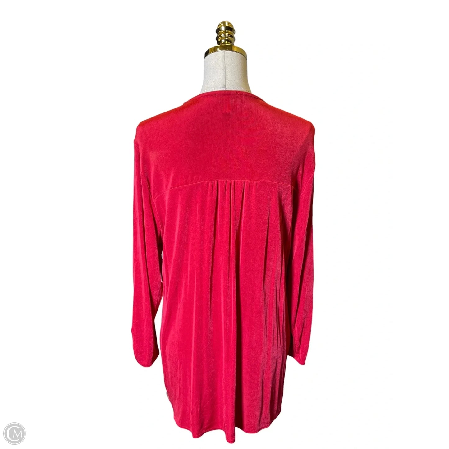 Cardigan By Chicos In Red, Size: Xl