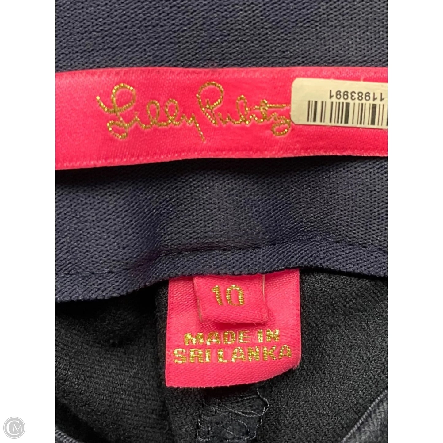 Pants Designer By Lilly Pulitzer In Navy, Size: 10