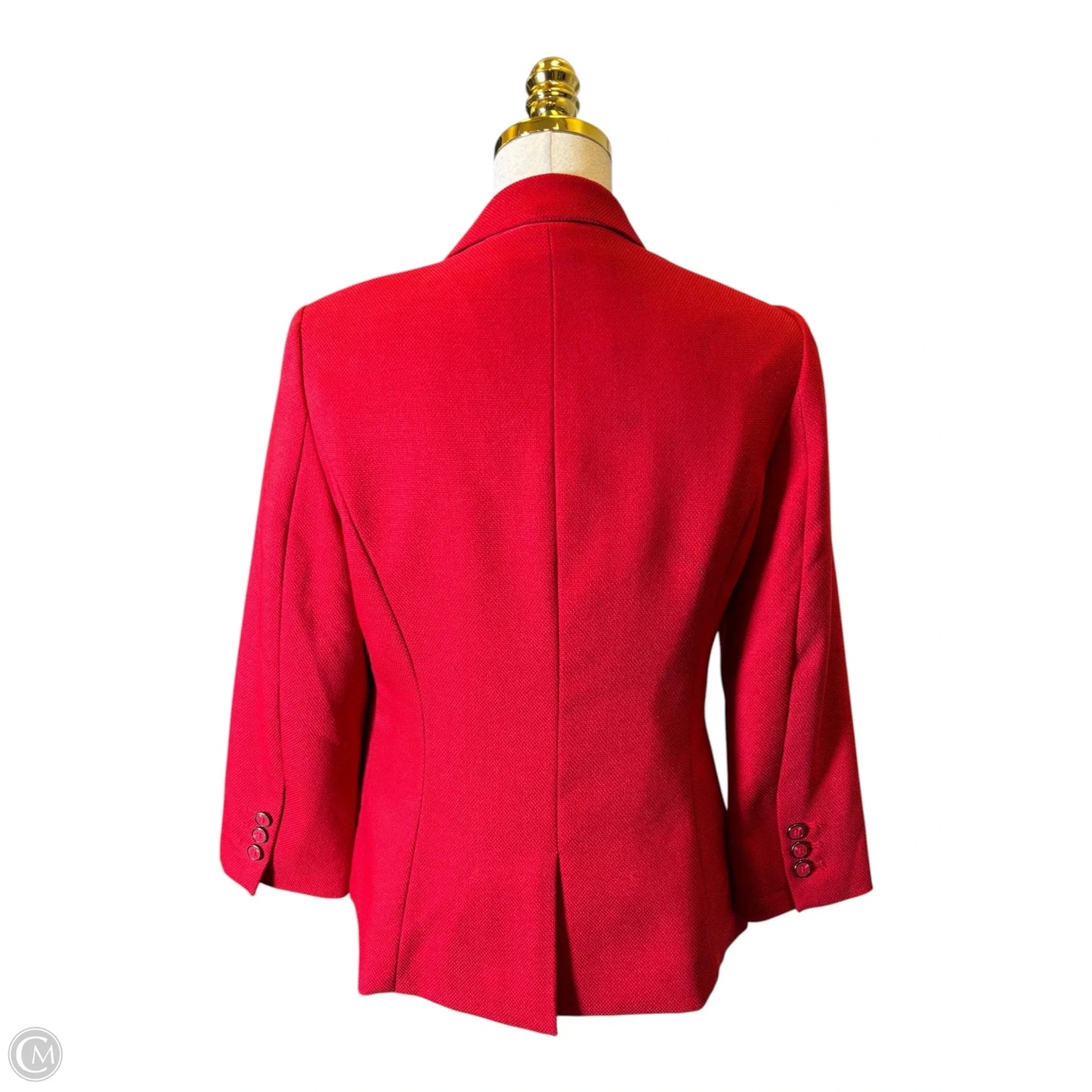 Blazer By Clothes Mentor In Red, Size: M