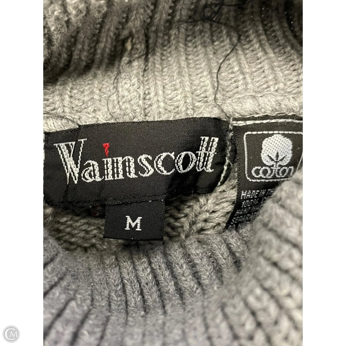 Sweater By Clothes Mentor In Grey, Size: M