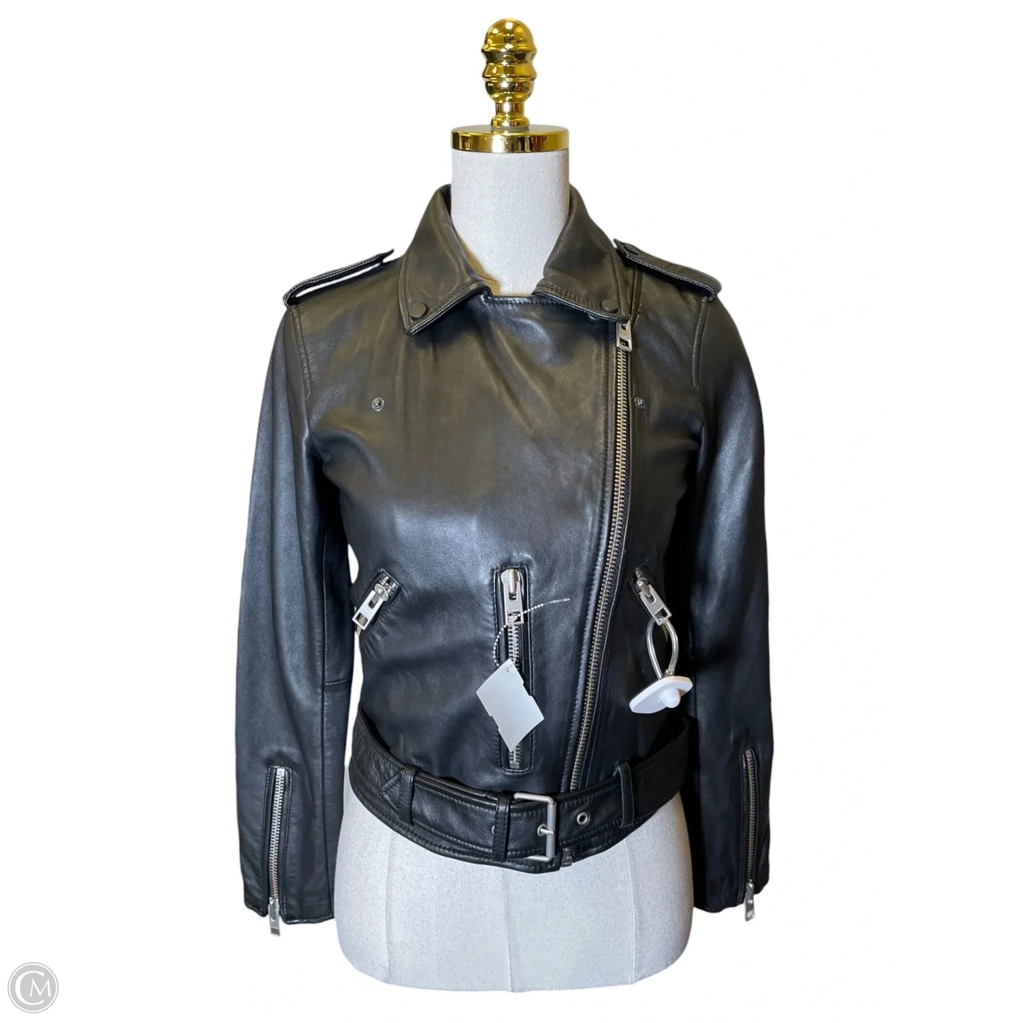 Jacket Designer By All Saints In Black, Size: S