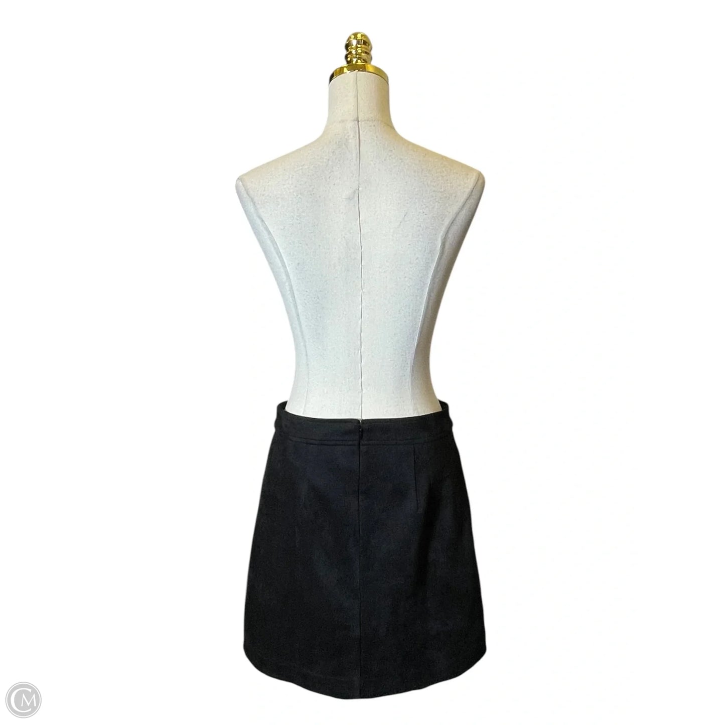 Skirt Midi By Loft In Black, Size: 4
