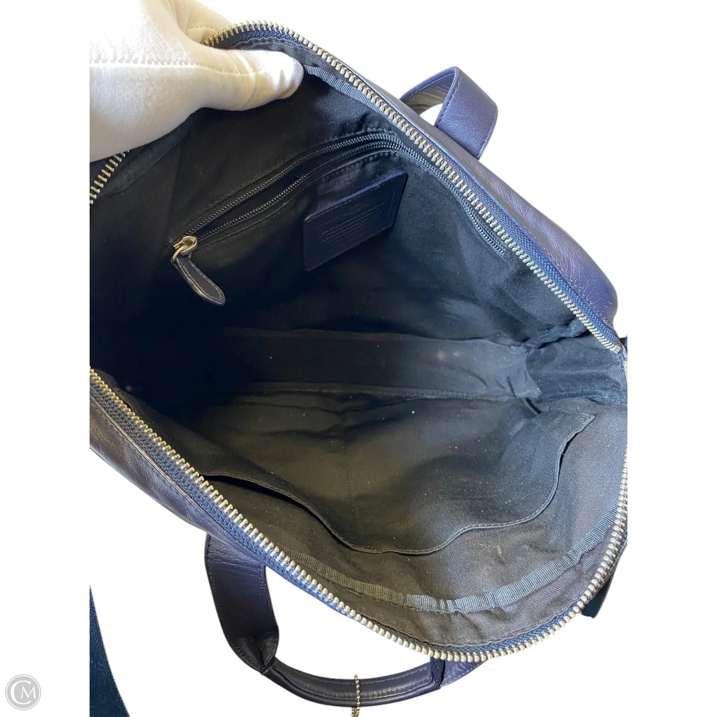 Laptop Bag Designer By Coach, Size: Large