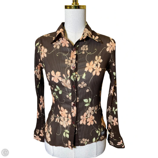 Top Long Sleeve Luxury Designer By Dolce And Gabbana In Multi-colored, Size: S