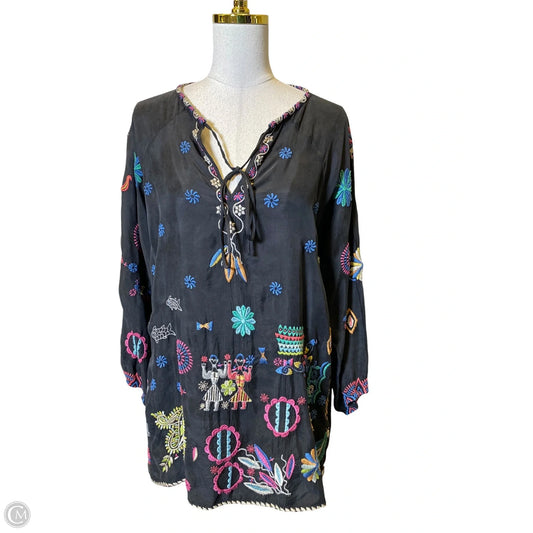 Top Long Sleeve Designer By Johnny Was In Multi-colored, Size: S