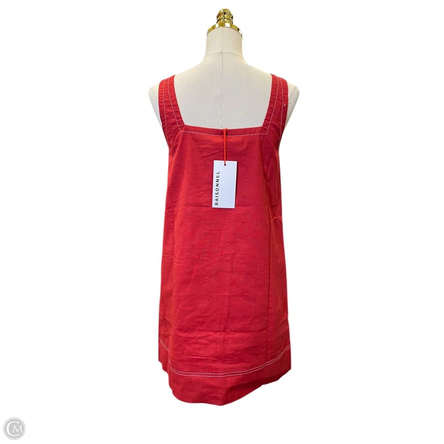 Dress Casual Midi By Clothes Mentor In Red, Size: S