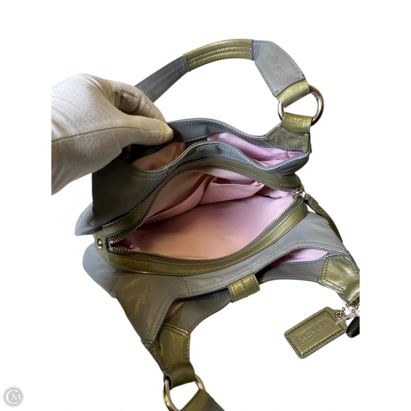 Handbag Designer By Coach, Size: Medium