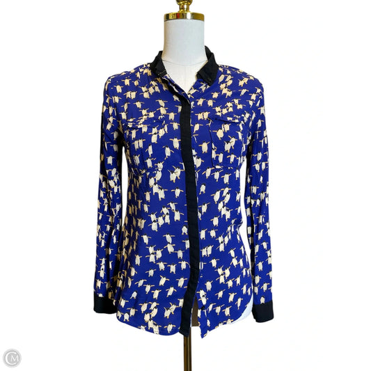 Top Long Sleeve By Maeve In Multi-colored, Size: 6